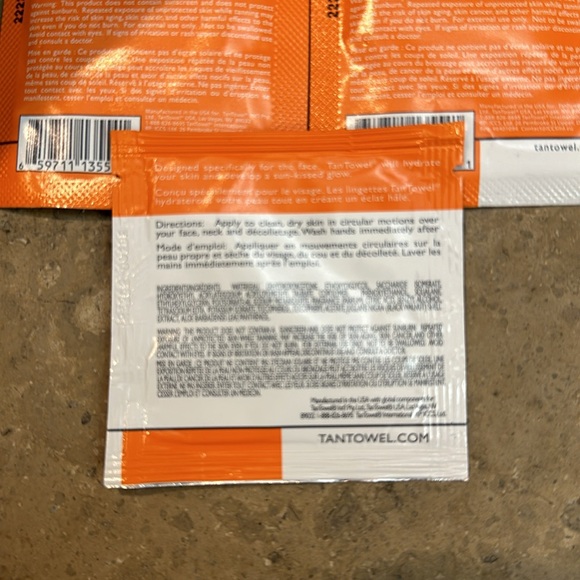 NEW Tan Towel Half Body and Face Bundle - Picture 3 of 4